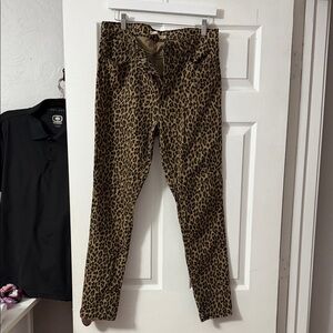 Leopard Print Pants